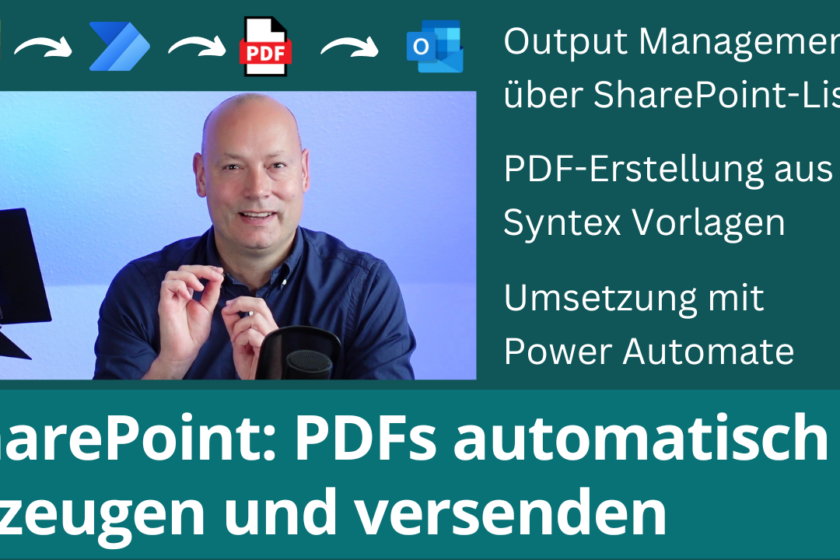 SharePoint: PDF`s automatisch erzeugen